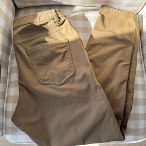 Lululemon ABC Slim-Fit 5 Pocket Warpstreme Pant 32L Size 31W in Brown/ Artifact